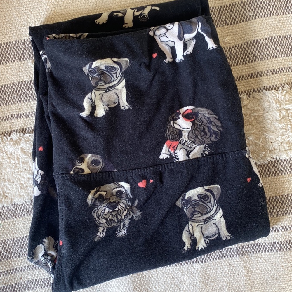 SOFT Puppy dog leggings one size - Picture 5 of 5